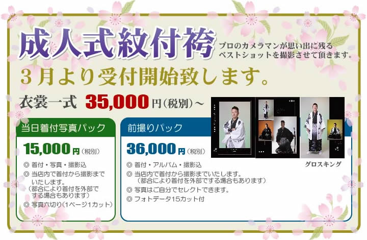 成人式振袖プラン
